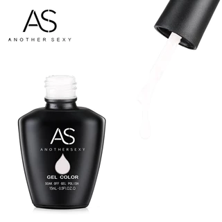 สีขาวนม สีเจล สีทาเล็บ โทนขาวนม AS 15ml.