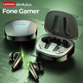 หูฟังเกมมิ่งไร้สาย Lenovo แท้  หูฟังบลูทูธไร้สาย TWS Bluetooth 5.3 หูฟังเบสหนัก พร้อมไมโครโฟน 📦