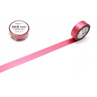 mt masking tape red (MT01P536) / เทปตกแต่งวาชิ สีแดงวาว แบรนด์ KAMOI mt masking tape ประเทศญี่ปุ่น