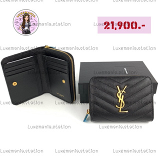 👜: New!! YSL 688288 Compact Wallet‼️ก่อนกดสั่งรบกวนทักมาเช็คสต๊อคก่อนนะคะ‼️