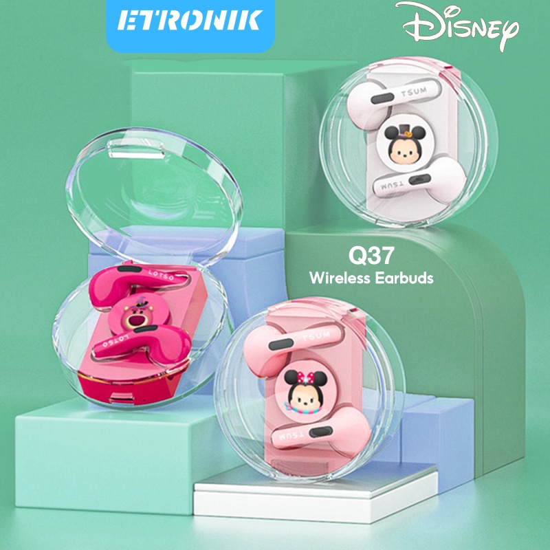 มาใหม่ หูฟังบูลทูธ Disney ลายการ์ตูน หูฟัง Disney Q37 Bluetooth V5.3 คุณภาพดี หูฟังไร้สาย ตัดเสียงกว