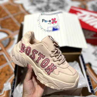 👟รองเท้า MLB Boston (งาน hi-end) พร้อมกล่อง รองเท้าผูกเชือก มี Size 36--43 [มีเก็บปลายทาง]