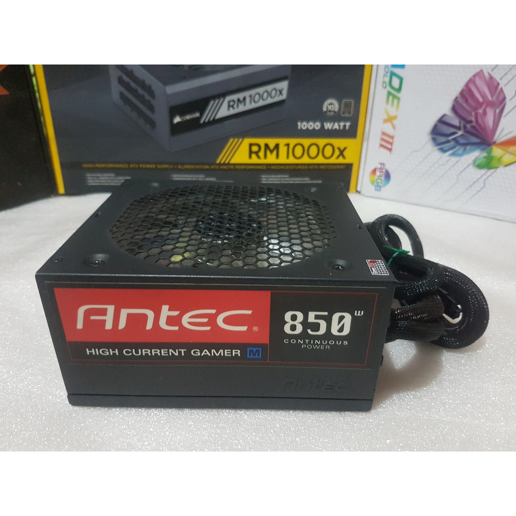 PSU ประกัน 4เดือน Antec 850W 80+Bronze มือ2 สายถอดได้ / power supply / พาวเวอร์ซัพพลาย