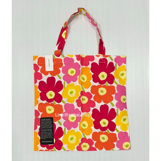 [ใส่code&gt;&gt;ทักแชท] Marimekko totebag mini unikko mix color silver medal