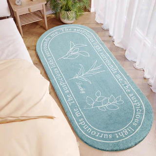 50*120cm พรมเช็ดเท้า พรมปูพื้น สําหรับห้องนอน ห้องนั่งเล่น พรมยาว ขนาดใหญ่ 50x120 ซม.