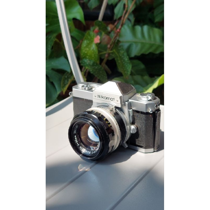 กล้องฟิล์ม 35มม กล้องมือสอง Nikon ft + Nikkor s.c 50mm f1..4