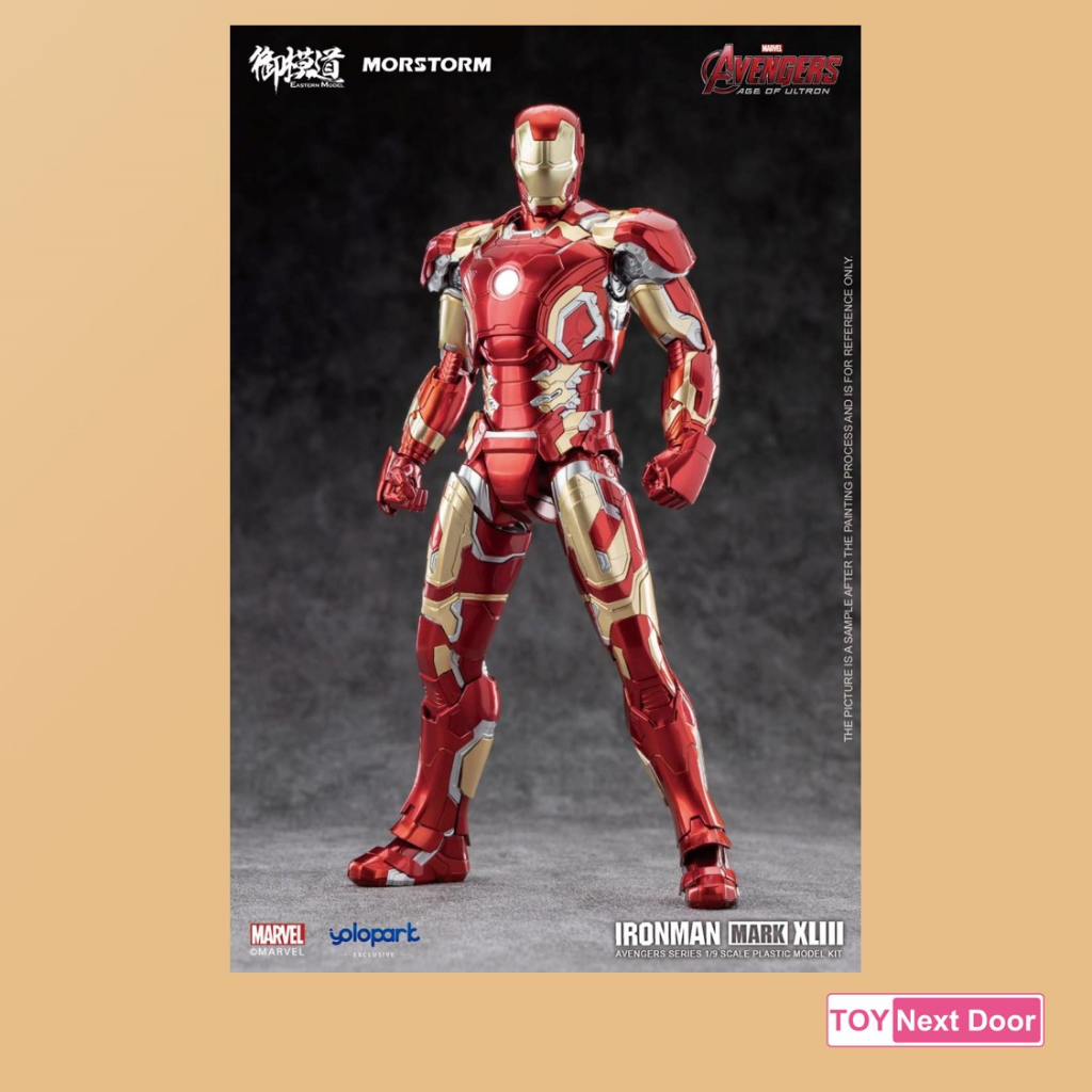 Yolopark Mostorm E-Model : 1/9 IRON MAN MK43 (Deluxe Ver.) (License) , IRONMAN Mark 43 XLIII