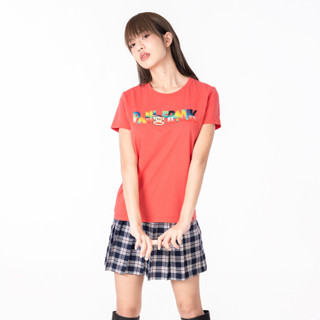 PAUL FRANK เสื้อยืด WOMENS TEES JULIUS WILD AURORA NIGHT GARDIENT