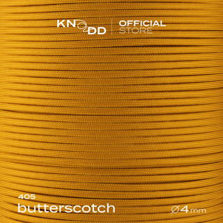 KNODD พาราคอร์ดไนลอน นำเข้าจากอเมริกา สี No.405: Butterscotch ขนาด 4มม