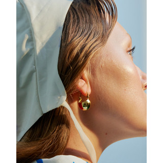 Julys - billiard ball earrings