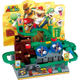 EPOCH Super Mario Adventure Game DX, Tabletop Skill and Action Game with Collectible Super Mario Action Figures