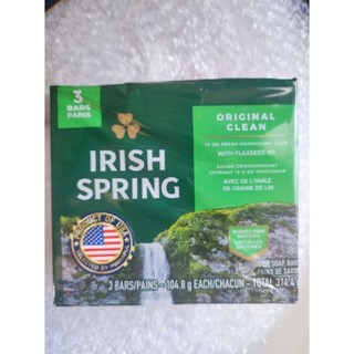 IRISH SPRING ORIGINAL BAR SOAP 3 ก้อน