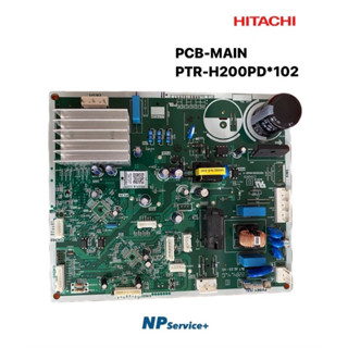 แผงควบคุมตู้เย็นฮิตาชิ|HITACHI|PCB-MAIN| PTR-H200PD*102|ใช้กับรุ่น R-H200PD| R-H230PD