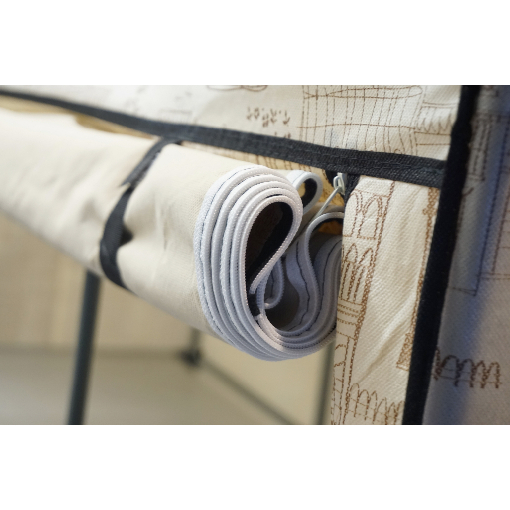 ตู้เสื้อผ้าสปันบอน  ประกอบเอง ราคาถูก #K13135A - รูปที่ 7