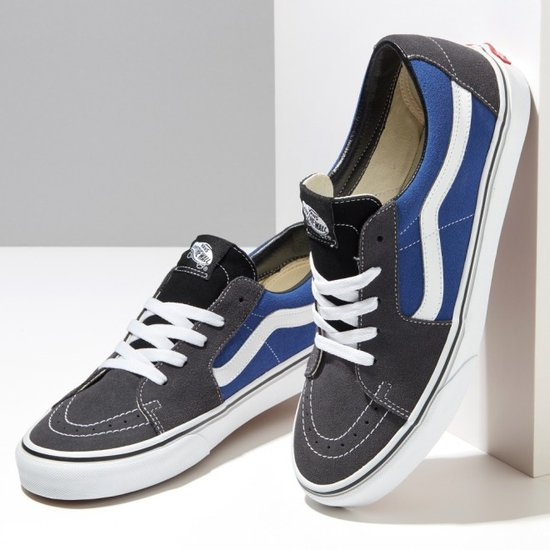 VANS SK8-Low Charcoal/Blue VN0A5KXD10U รองเท้าแวน แท้ 100% โดย VANS Thailand Dealer - WeSneaker