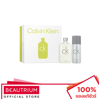 CALVIN KLEIN CK One Spring 2023 EDT + Deodorant Natural Spray Set น้ำหอม 100ml, 150ml