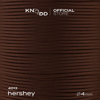 KNODD พาราคอร์ดไนลอน นำเข้าจากอเมริกา สี No.4013: Hershey ขนาด 4มม