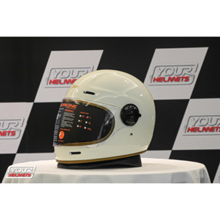 หมวกกันน็อค ORIGINE HELMETS รุ่น VEGA  Distinguished Cream White Gloss