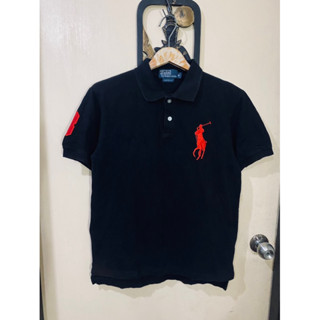 โปโลดำชายม้าใหญ่ polo ralph lauren แท้ made in USA