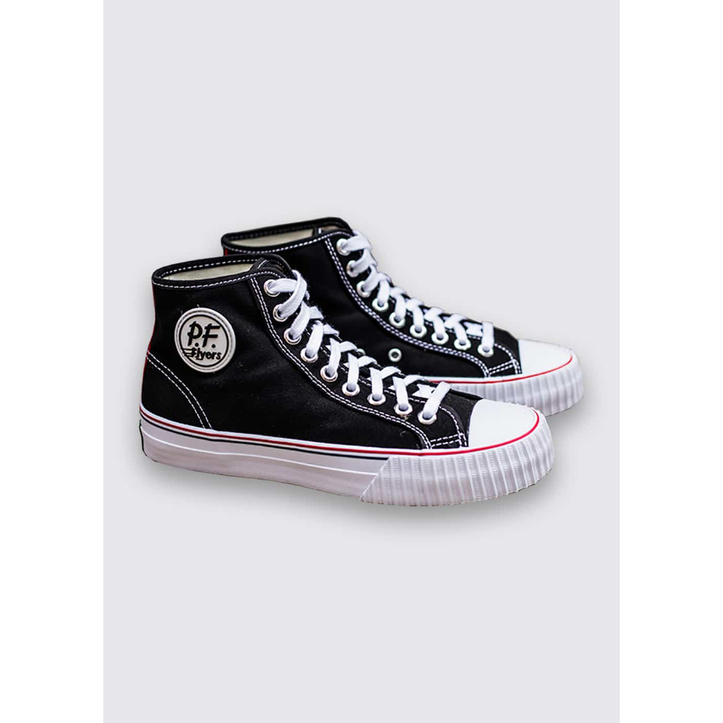 รองเท้า PF FLYERS CENTER HI MC2001BK - BLACK/WHITE