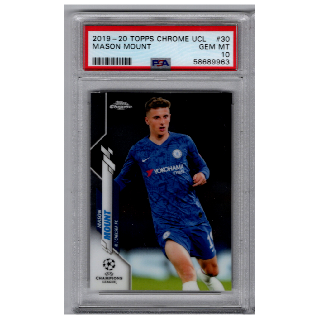 メイソン・マウント　topps chrome 2019-20 RCパラレルカード メイソン・マウント topps chrome 2019-20 RCパラレルカード