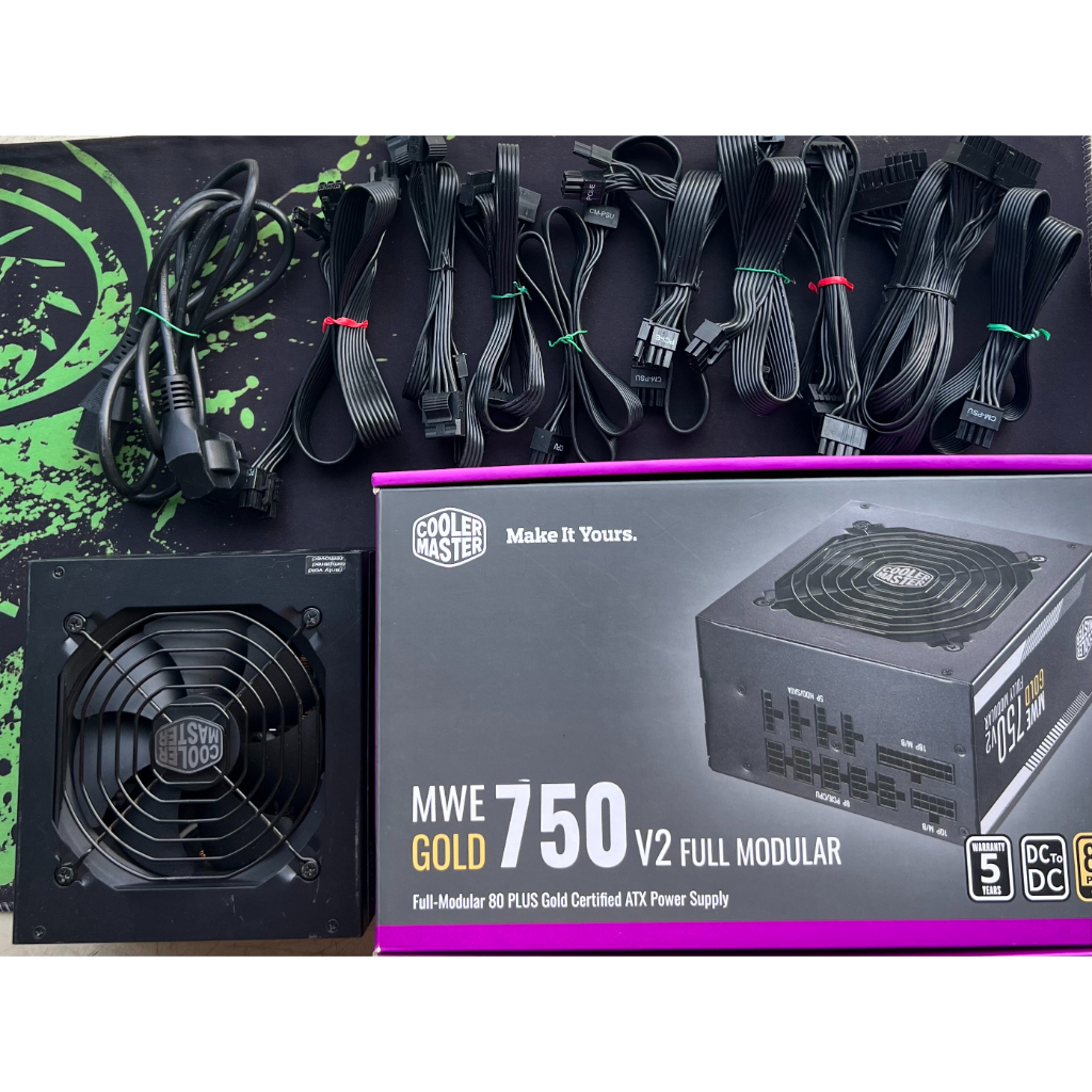 PSU Cooler Master MWE Gold 750 V2 Full Modular, 750W 80 PLUS 80+ GOLD ...