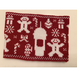 Starbucks 2015 Christmas Holiday Knit Coffee Sweater Sleeve ปลอกจับแก้วน้ำ พร้อมส่ง