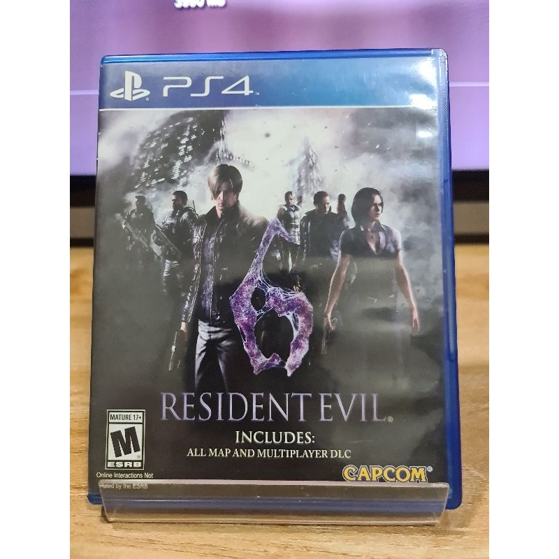 แผ่นเกมps4 (PlayStation 4) เกม Resident evil 6