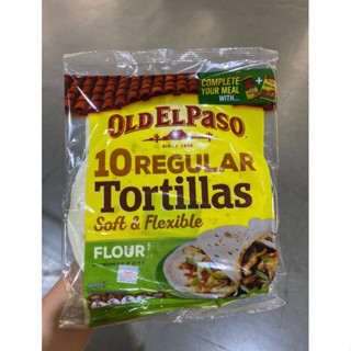 แผ่นแป้งทอทิลล่า 10 แผ่น เบอริโต้ นำเข้าจากออสเตรเลีย 🇦🇺400g. Tortillas burrito old el paso