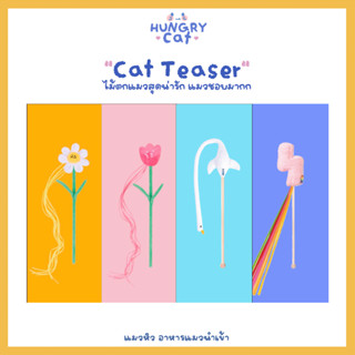 Cat teaser ไม้ตกแมวสุดน่ารัก แมวชอบมาก🌷 | แมวหิว