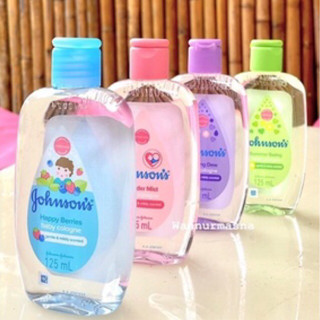 น้ำหอม Johnson baby cologne น้ำหอมเด็ก น้ำหอมเบบี้ ลูกตัวหอม ไม่เหนอะหนะ โคโลญจน์น้ำหอม ขนาด125มิล