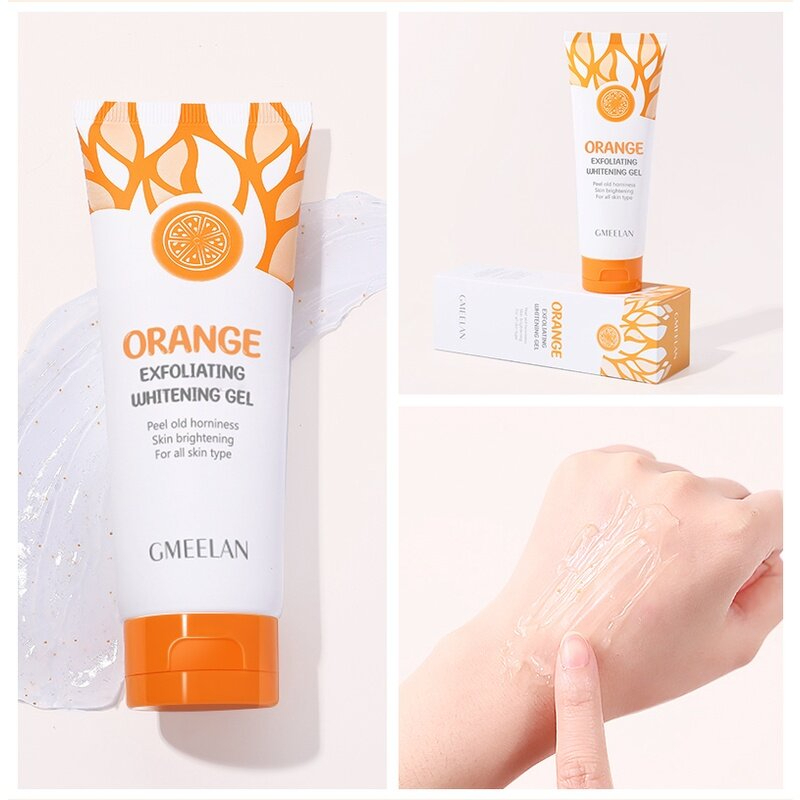GMEELAN - เจลขัดผิวหน้าและผิวกาย Orange Whitening Exfoliating Gel  50g