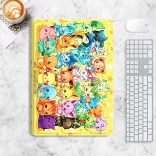 Pokémon เคส iPad mini1/2/3/4/5/6 air3/4/5 เคสไอแพด 10.2 gen7/8/9 gen10 เคสซิลิโคน มีที่ใส่ปากกา 2021 2022 pro11 case