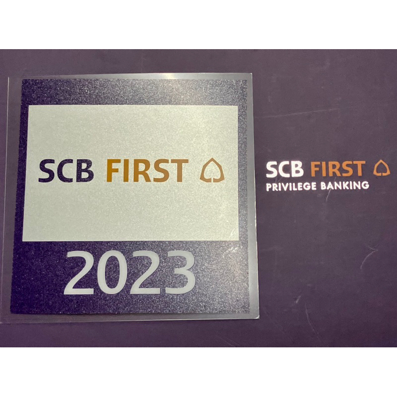 บัตรจอดรถ SCB FIRST 2023 [ส่งฟรี EMS]