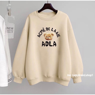 Sweater สกรีนลายน้องหมีADLA