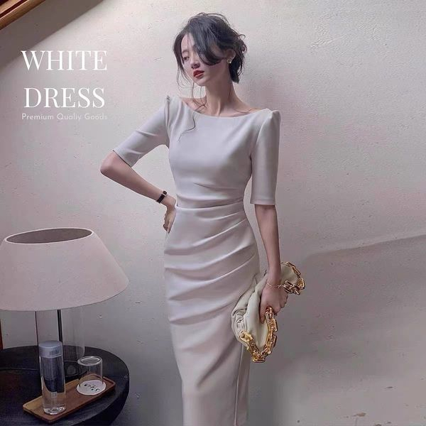 Kunpatstore White Dress / Black Dress / Red Dress