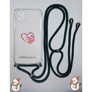 เคสมีสายคล้อง  เคส สำหรับ Samsung A11 M11 A21S A51 A71-4G A12-5G A42-5G A71-5G เคสพร้อมสายคล้อง เคสสายคล้องคอ เคสใส