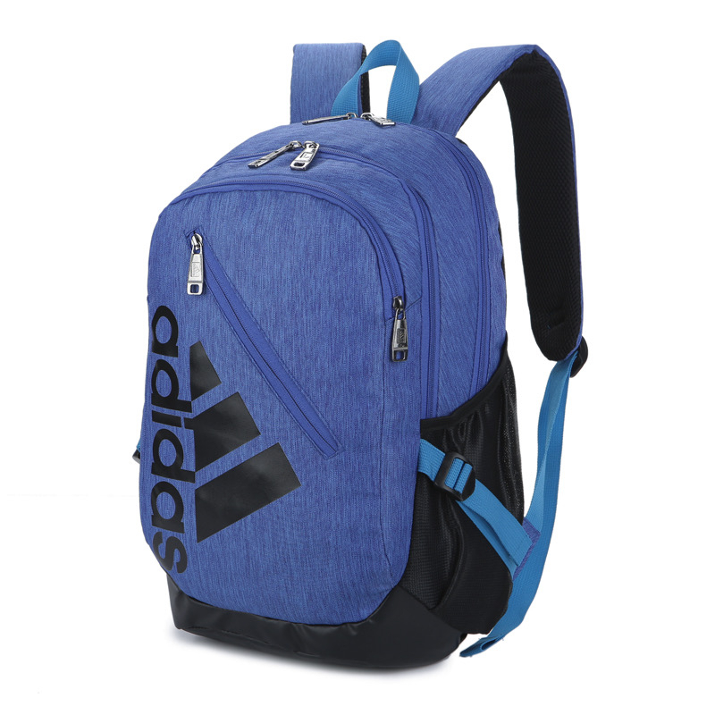 เตรียมจัดส่ง! ADIDASใหม่กระเป๋านักเรียนผู้ชายและผู้หญิงกระเป๋าคอมพิวเตอร์เป้แบบสบาย ๆ
