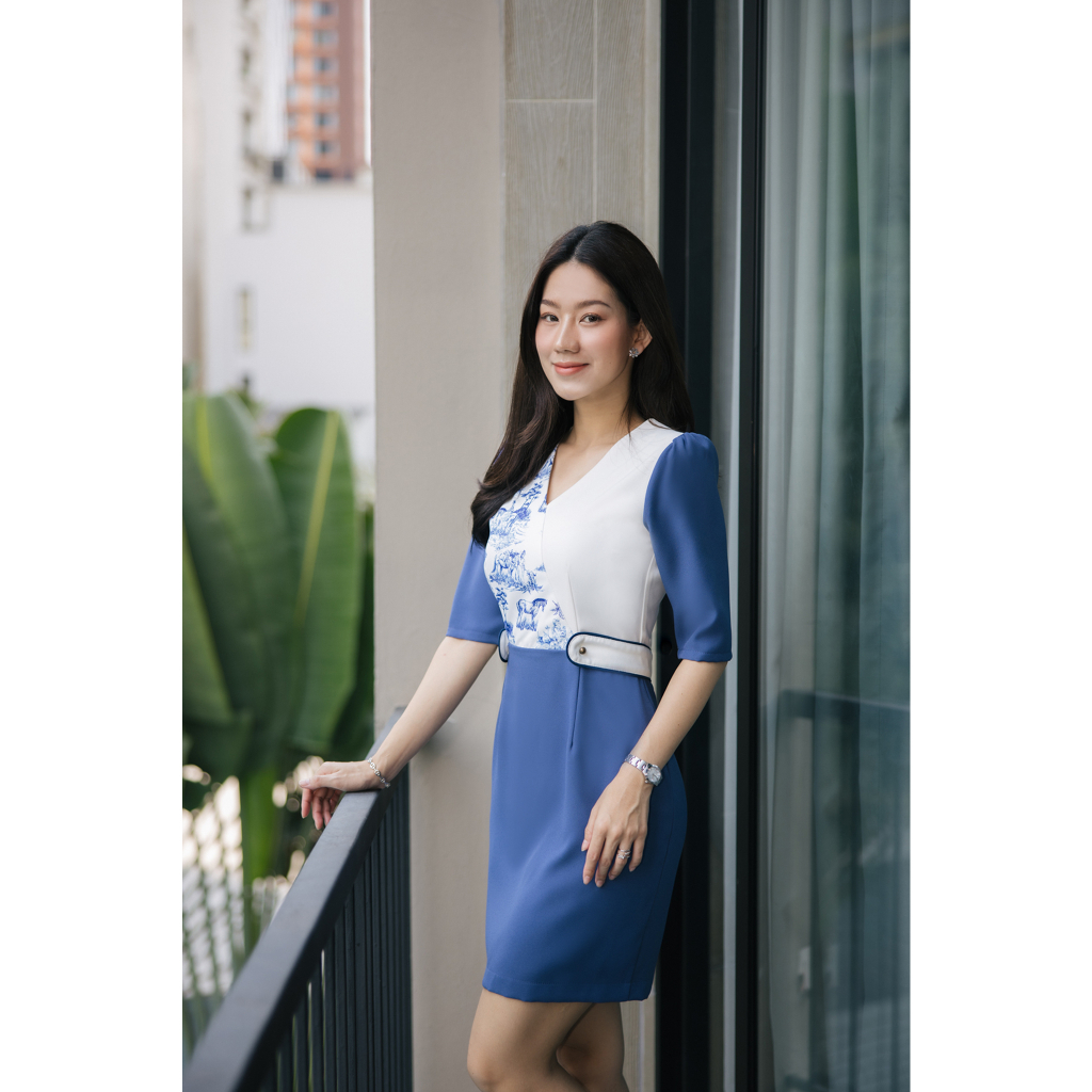 VERSILLES' dress (LIMITED FABRIC PRINT)