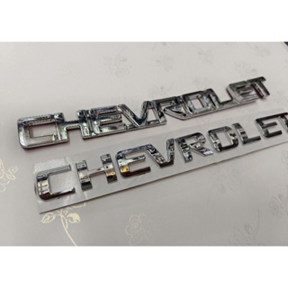 โลโก้ CHEVROLET ติดท้ายรถ