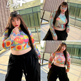 See through crop top 💓🛋️🎧สายฝอ สายY2K เสื้อตาข่ายสุดนุ่มนิ่มมีถึงไซคือก60