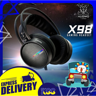 หูฟังเกมมิ่ง Nubwo X98 Gaming Headset 7.1 Virtual Surround Sound USB รับประกันสินค้า 1 ปี