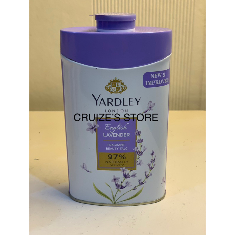 แป้งยาร์ดเล์ขนาด 100 กรัม กลิ่น Lavender. Yardley Talc, 100G, Lavender