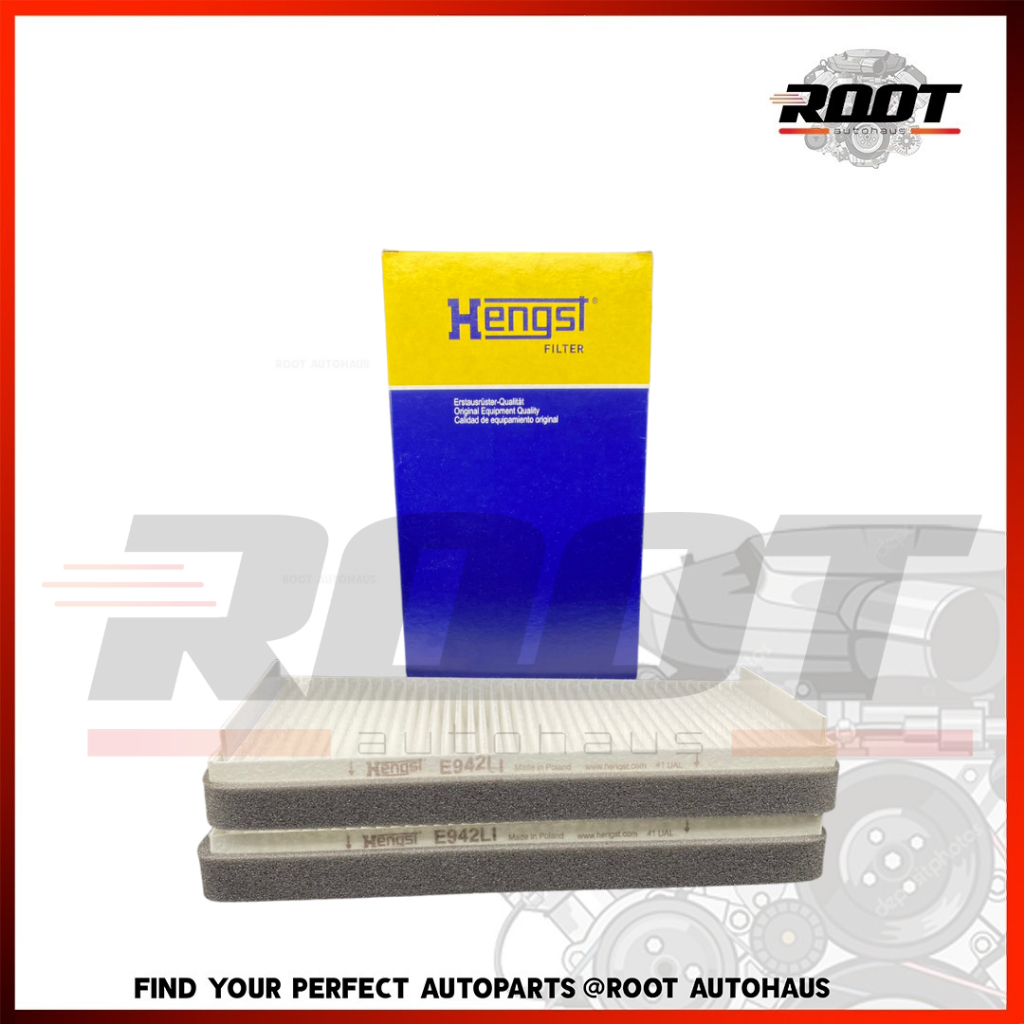 HENGST กรองแอร์ BENZ M112 M113 W210 W220 เบอร์ E942LI-2