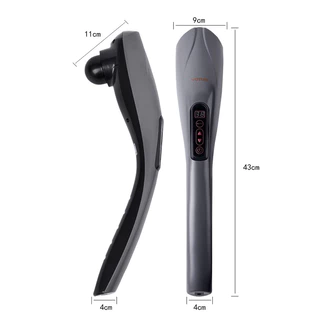 YT-1706เครื่องนวดคอนวดบาร์มัลติฟังก์ชั่นวดทั่วร่างกายค้อนไร้สายมือถือไฟฟ้านวดคอไหล่ 15 ปรับแรง + ไร้สายสะดวก