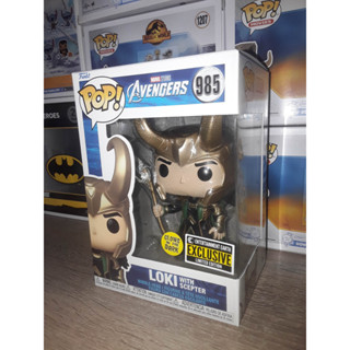 Funko Pop! : The Avengers - Loki with Scepter GITD