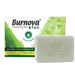 BURNOVA PLUS CLEANSING BAR เบอร์นโนว่า พลัส คลีนซิ่ง บาร์