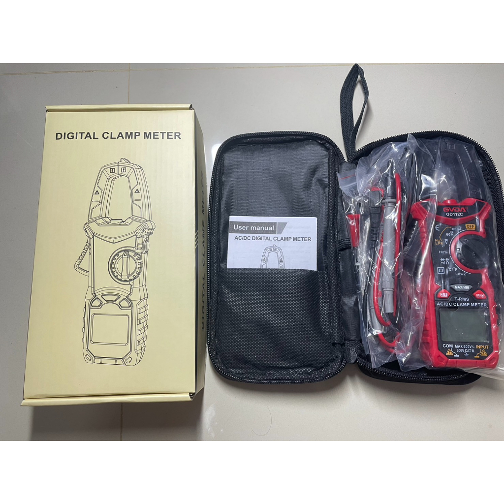 GVDA GD112C  AC/ DC Clamp Meter (GVDA Official Store)