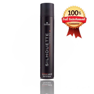 สเปรย์ฝุ่น ซีลูเอทท์ 500 มล. Schwarzkopf ProfessionalSILHOUETTEPureFormulaInvisible hold Hairspray500ml.