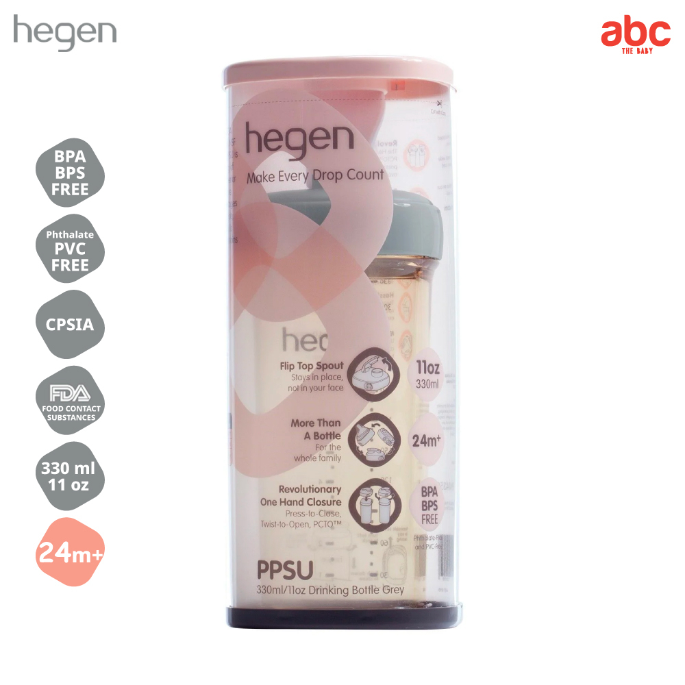 Hegen ขวดน้ำเด็ก พกพา PCTO™ 330ml/11oz Drinking Bottle PPSU รูปที่ 5